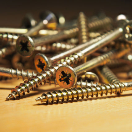 HardwareWood screws.