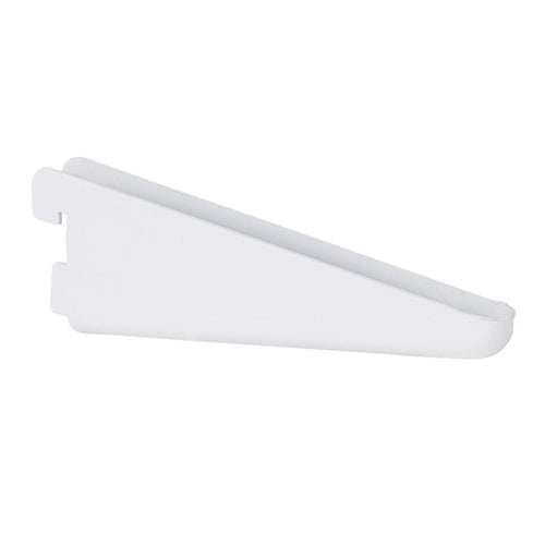 FreedomRail 6-1/2 In. White Twin-Track Shelving Bracket