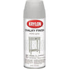 Krylon CHALKY FINISH 12 Oz. Ultra Matte Chalk Spray Paint, Misty Gray