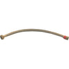 Lasco 1/2 In. C x 1/2 In. FIP x 20 In. Length Stainless Steel Braided Supply Faucet Connector