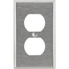 Leviton 1-Gang Stainless Steel Duplex Outlet Wall Plate