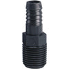 Orbit 3/4 In. MNPT x 1/2 In. Barbed Plastic Riser Flex Fitting Straight Adapter
