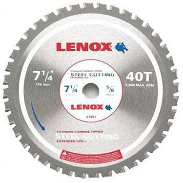 CIRCULAR BLADE 40T 7-1/4IN STEEL