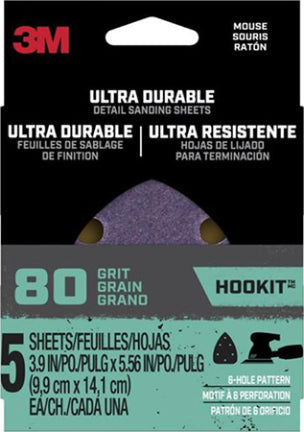 DETAIL SANDI SHT 220 GRIT 5PK ULTRA