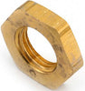LOCKNUT YELLOW BRASS 1/2 IN