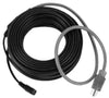 ROOF DE-ICING KIT 100 FT BLACK