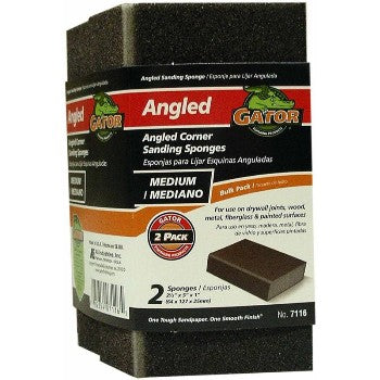 Ali Industries 7116 Angled Corner Sanding Sponges, 2.5