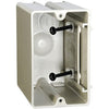 Allied Moulded Prods SB=1 Fiberglass Slider Box, 1G ~ Beige / Tan