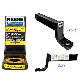 BullDog Towing 7063300 Reese Heavy Duty Class V Ball Mount Drawbar ~ 5