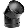DuraVent 8DBK-E45 Blk 45 Degree Elbow