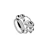 Hubbell/Raco 2853 Entrance Cable Connector, Oval 3/4 inch