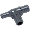 John Frey Co 2246012080831 3/4 X1/2 X 1/2 Pex Plastic Tee