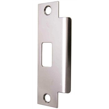 Kwikset 83846-004 Latch Strike, Satin Chrome Finish ~ 1.25
