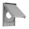 Leviton 001-4979-GY Single Device Weather-Resistant Cover