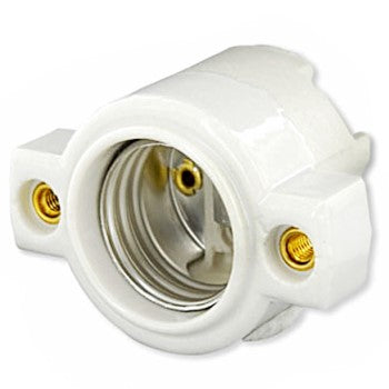 Leviton 003-9885 Porcelain Keyless Lampholder ~ 600 Volt