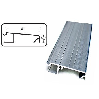 M-D Bldg Prods 66311 Aluminum In-Swing Door Sill Extender, Mill Finish ~ 2