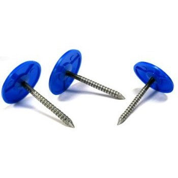 Mazel 1245061 Nails, Ring Shank Siding w/Plastic Caps ~ 1