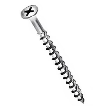 Mazel 201050114 Galvanized Deck Screws, Phillips Drive ~ #6 x 1 1/4