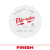 Milwaukee® 6-1/2” 40T Finish Track Saw Blade