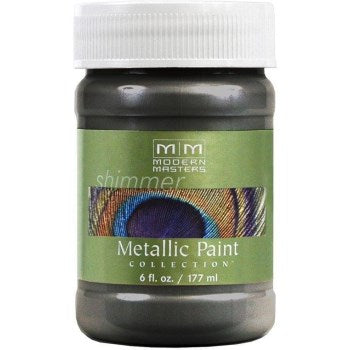 Modern Masters ME244-06 Metallic Paint, Steel Gray 6 Ounce