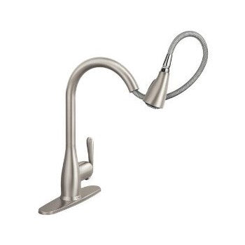 Moen 87879SRS Moen Haysfield One-Handle Pull Down Kitchen Faucet