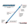 Mr Longarm 8512 Mr. Longarm Flow Thru Extension Pole ~ 6.5' to 12'