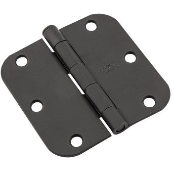 National N830-428 Blk 3.5 Door Hinge