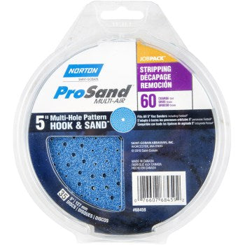 Norton 07660768459 Norton 68459 60 Grit Prosand Discs ~ 5