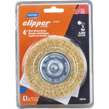 Norton 70184609155 09155 4 Coarse Wire Wheel
