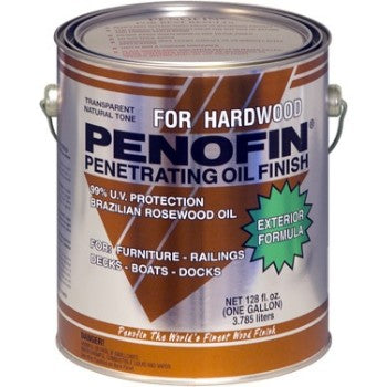 Penofin F5XHTGA Penetrating Exterior Oil Finish for Exotic Hardwood, Tigerwood ~ Gallon