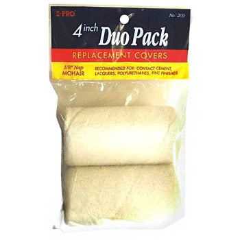 Premier 209 Mohair Roller Covers, Duo Pack ~ 4