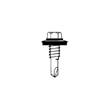 Sealtite 10B100D3HOGS250 12-14x1 250pk #3 Fastener Tek