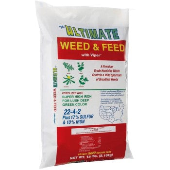 Ultimate 131 Ultimate Weed & Feed With Trimec Post-Emergen ~ 18 Pounds
