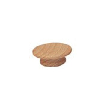 Waddell 9211.50DP Round Wood Knob, 1 - 1 / 2 inches.