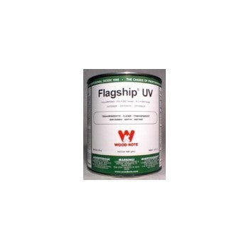 Wood Kote 375-4 Flagship Marine Finish Polyurethane, Satin ~ Quart