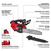 Milwaukee M18 FUEL™ 14 Top Handle Chainsaw Kit