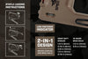 Spec Ops 2-in-1 Heavy-Duty Staple Gun / Brad Nailer