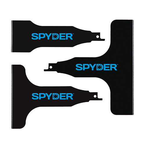Spyder Scraper™ Blade Reciprocating Saw Attachment Set