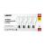 Satco Lighting S12460 5A19/CL/LED/E26/927/4PK/120V LED Clear
