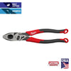 Milwaukee 9 Lineman's Comfort Grip Pliers w/ Crimper and Bolt Cutter