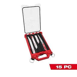 Milwaukee 15PC SAWZALL® Blade PACKOUT™ Kit