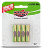 Interstate (DRY0004) Alkaline Batteries AAA, 4 Pack