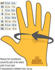Bear Knuckles Old Faithful - D351 Gloves