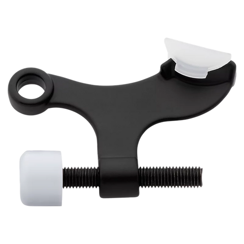 National N830-585 Hinge Pin Door Stop 4, Matte Black