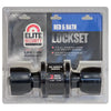 Elite Security Privacy Door Knob Bed & Bath Tulip Lockset