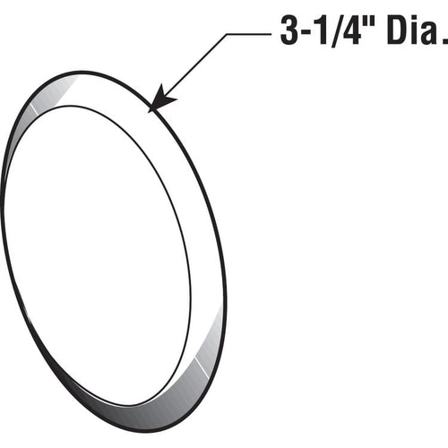 Prime-Line Wall Protector, Rigid, 3-1/4 inch Round, Self-Adhesive, Pack of 12