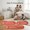 Lasko 8 Bathroom Ceramic Heater (2 heat settings, timer, ALCI safety plug, white)