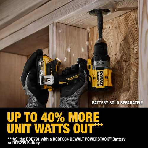 DeWalt 20V MAX* XR® 1/2-in Brushless Cordless Drill/Driver (Tool Only)