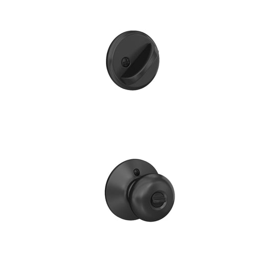 Schlage Single Cylinder Deadbolt and Plymouth Knob Keyed Entry Lock