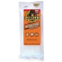 Hot Glue Sticks, Full Size, 20-Ct.